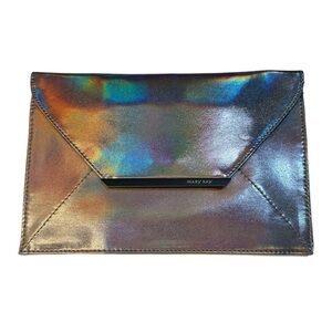 Mary Kay Holographic Iridescent Makeup Bag Brush Case Midnight Jewels Clutch